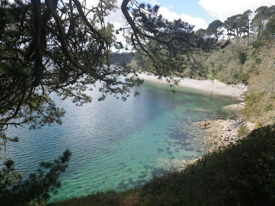 Little Bream - Pretty Cosy Cottage, Sea Views, Walk To The Beach Mawnan Smith Bagian luar foto